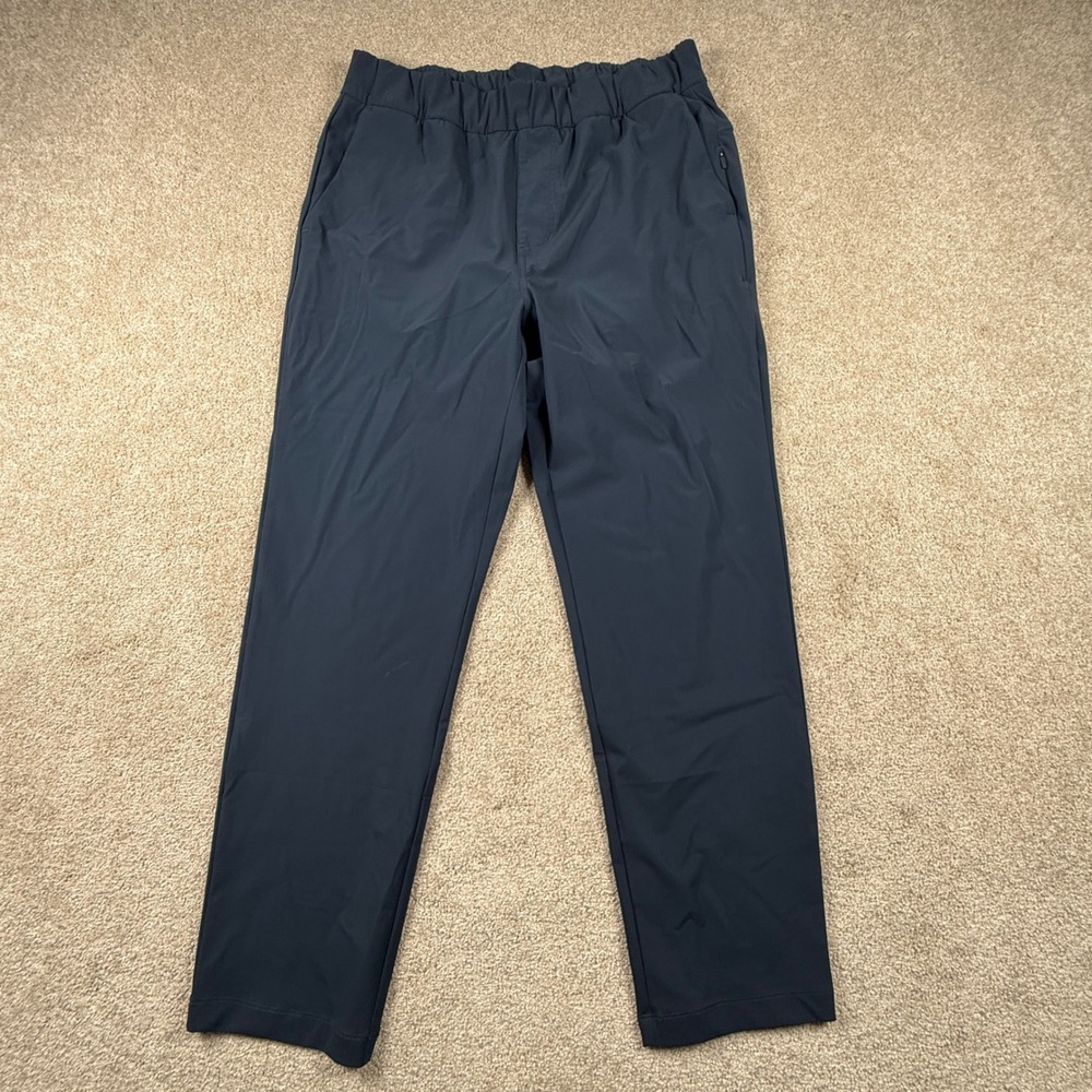 Vuori Mens VW404 Technical Performance Pants Navy Blue Stretch Size M